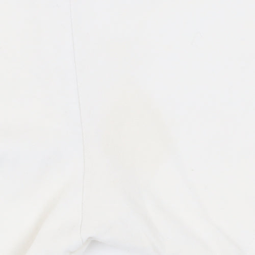Adidas Men's White Cotton T-Shirt Size S