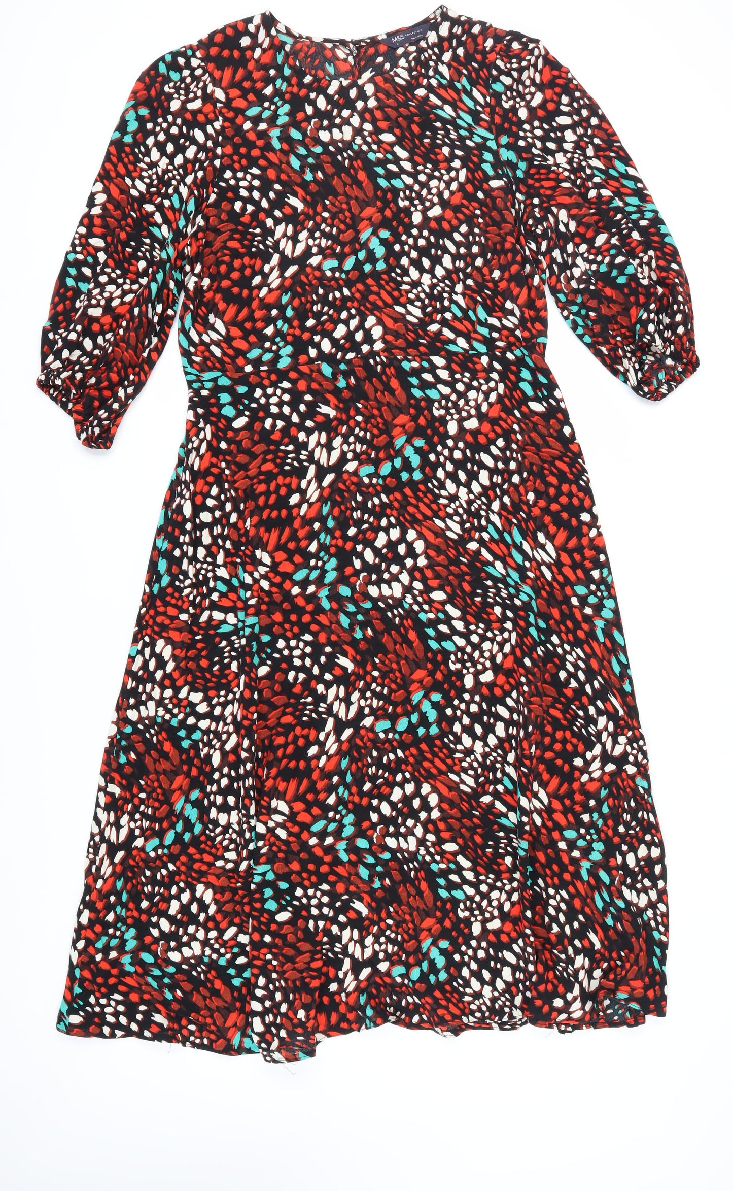 Marks and Spencer Women's Multicoloured A-Line Dress