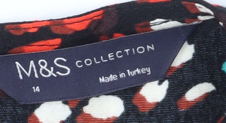 Marks and Spencer Women's Multicoloured A-Line Dress