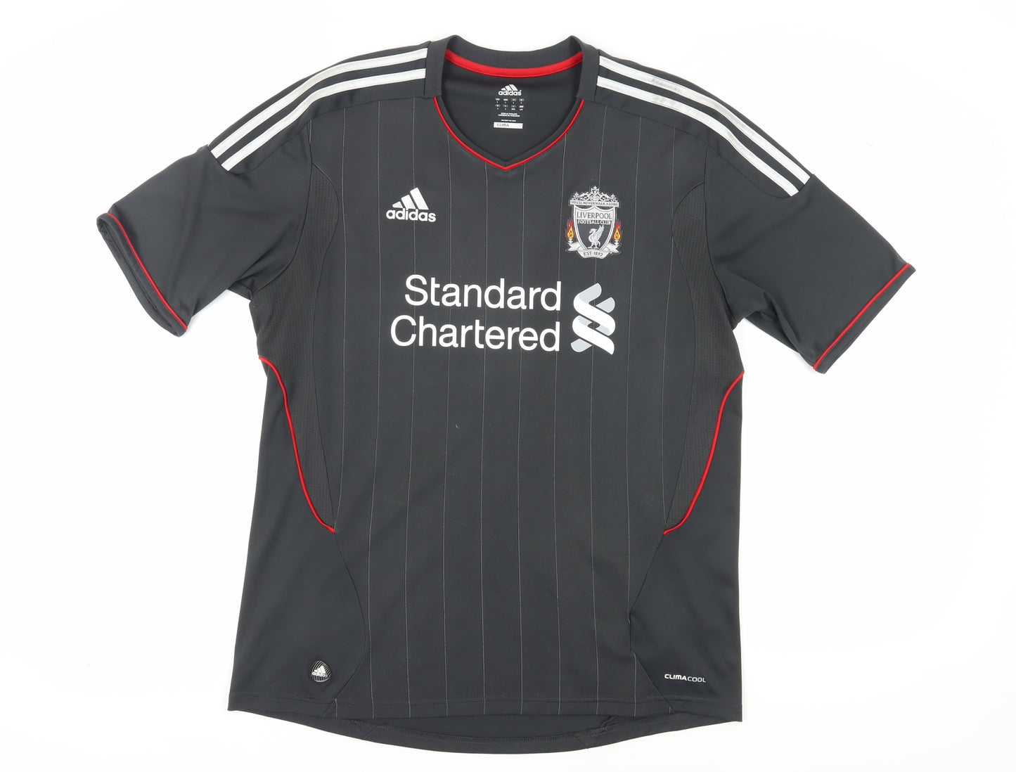 Adidas Men's Black L Jersey T-Shirt