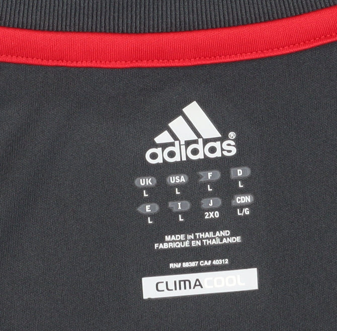Adidas Men's Black L Jersey T-Shirt