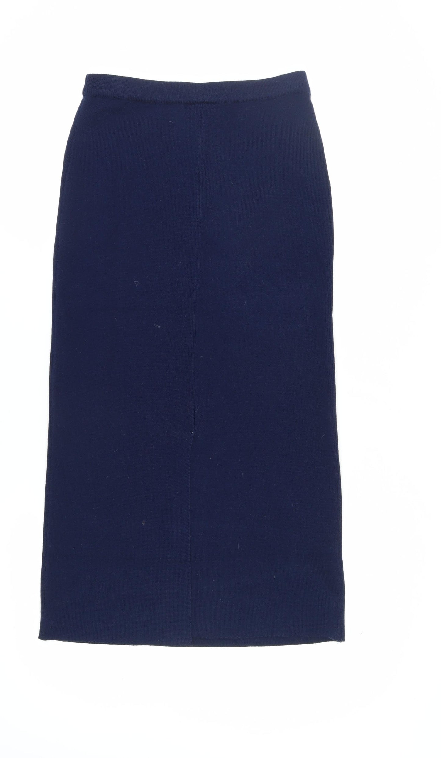 Mackays Women's Blue Pencil Skirt Size L