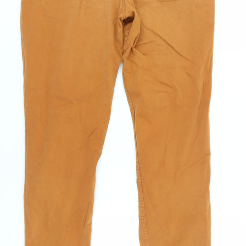 Spoke Men's Brown Chino Trousers Size 36
