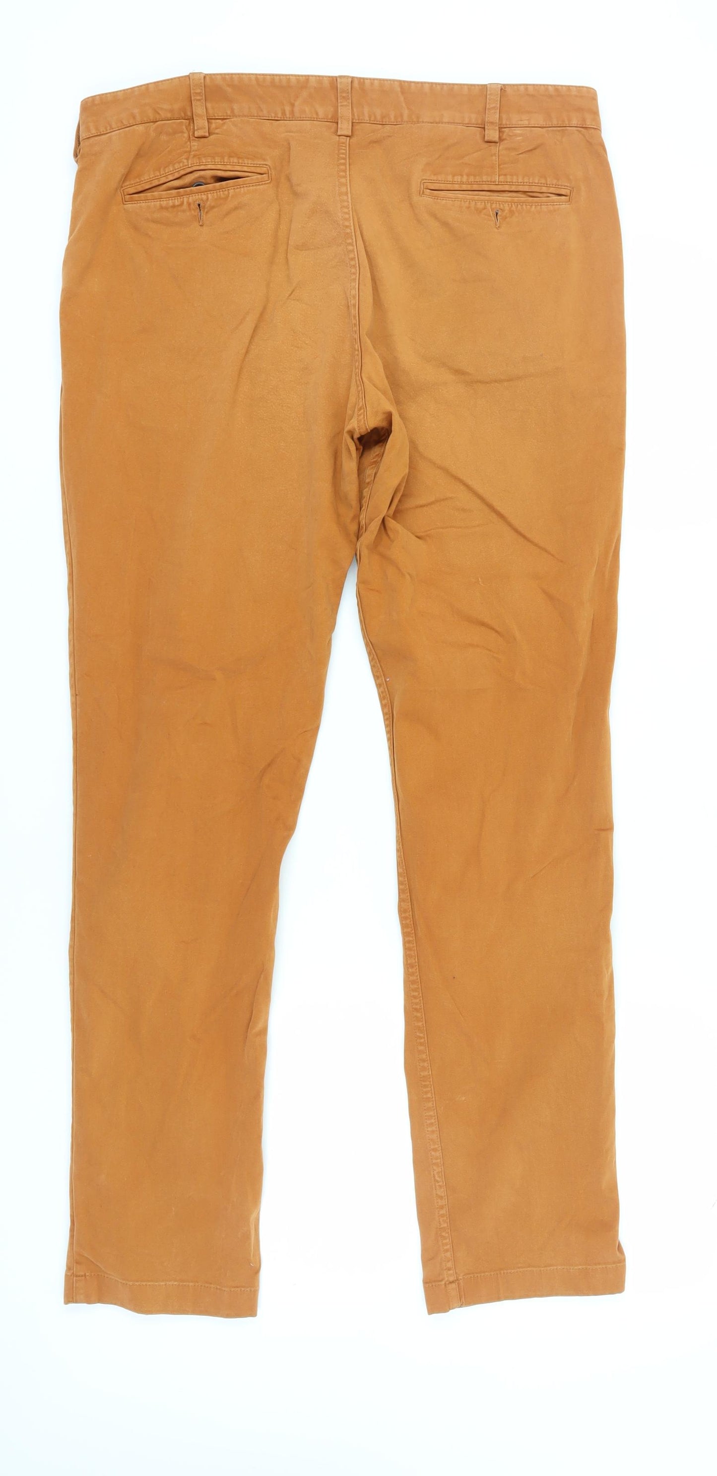 Spoke Men's Brown Chino Trousers Size 36