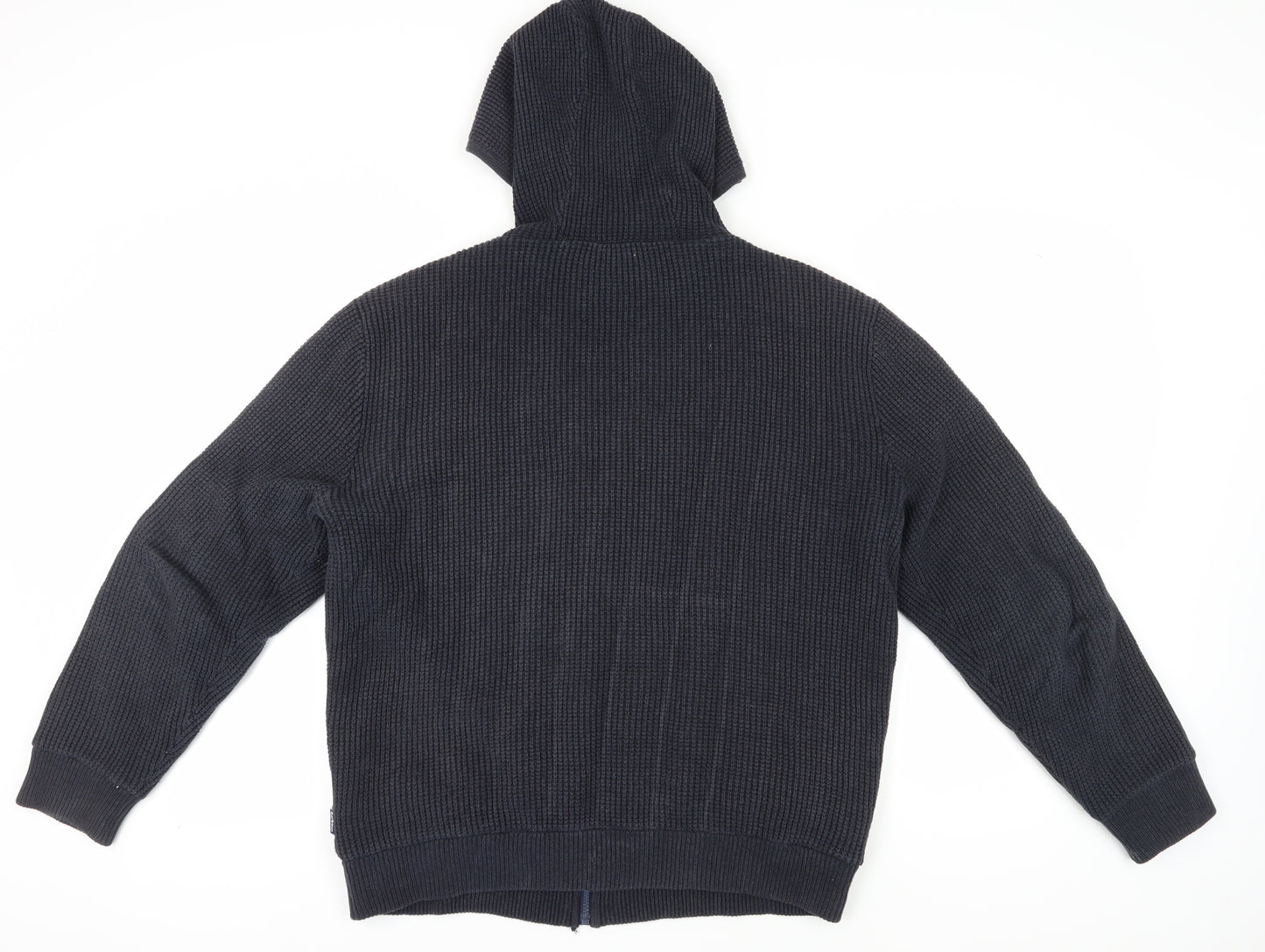 Barbour Men's Blue Hooded Basic Jacket L - Casual Style