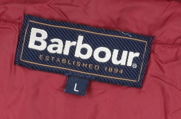 Barbour Men's Blue Hooded Basic Jacket L - Casual Style