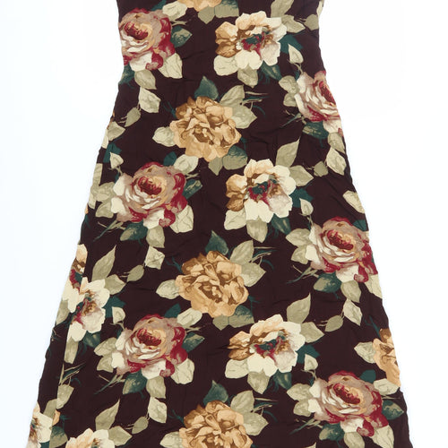 Louisa Calvino Floral Women's Dress, Size 12, Multicoloured