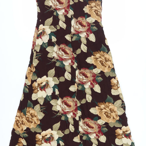 Louisa Calvino Floral Women's Dress, Size 12, Multicoloured