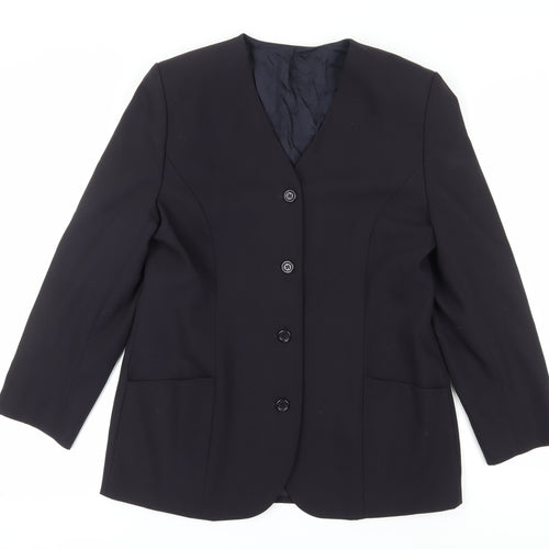 Marks and Spencer Women's Black Blazer Size 14