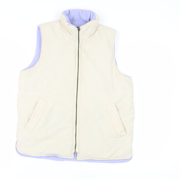 Hawkshead Women's Beige Waistcoat S - Polyester Zip Vest