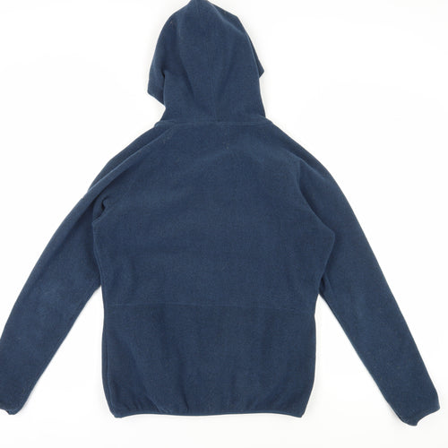 Trespass Women's Blue Fleece Puffer Jacket UK Size M