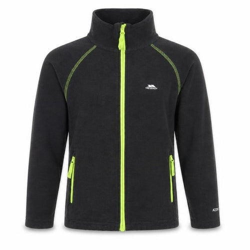 Trespass Boys Black Track Jacket 9-10 Years - Activewear Fleece