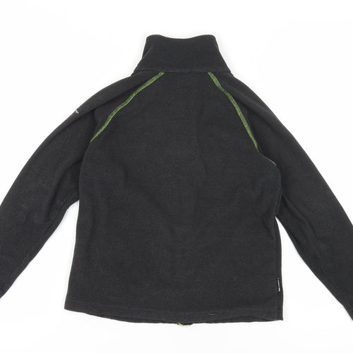 Trespass Boys Black Track Jacket 9-10 Years - Activewear Fleece