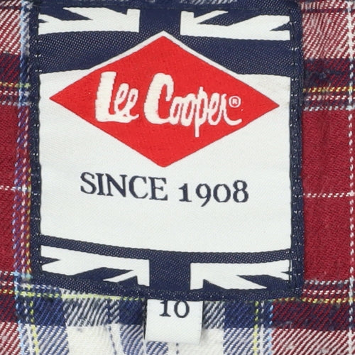 Lee Cooper Blue Hooded Puffer Waistcoat Teens Size 10