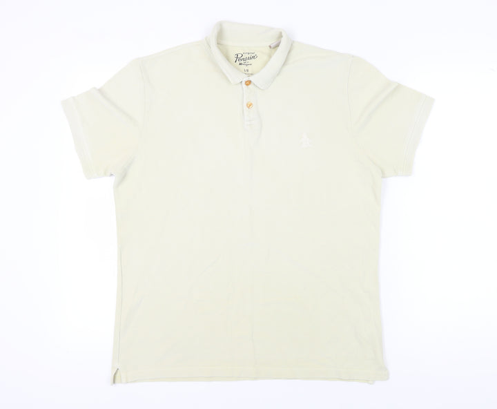 Original Penguin Beige Men's Polo, Size L