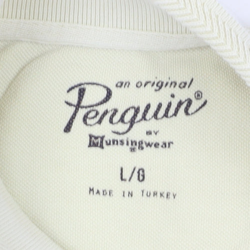 Original Penguin Beige Men's Polo, Size L