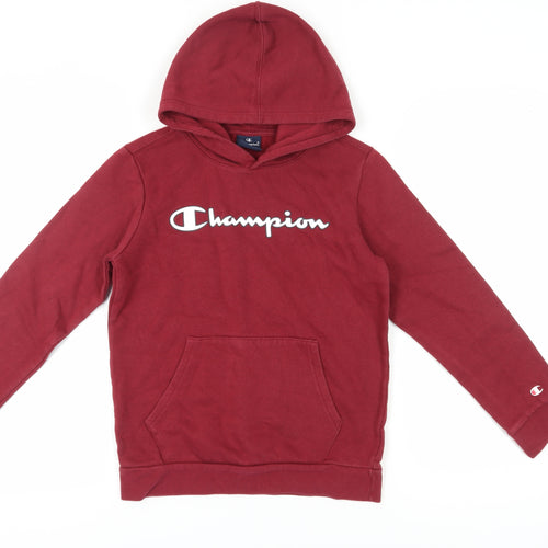 Champion Boys Red Pullover Hoodie - Size 11-12 Years