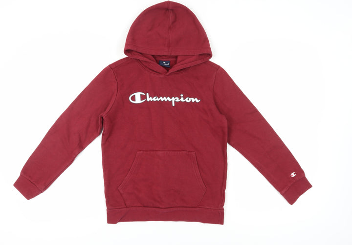 Champion Boys Red Pullover Hoodie - Size 11-12 Years
