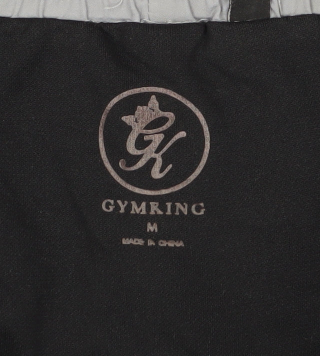 Gymring Men's Grey Athletic Shorts, Size M