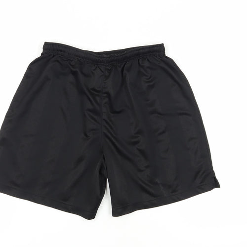 Sondico Boys Black Athletic Shorts Size L