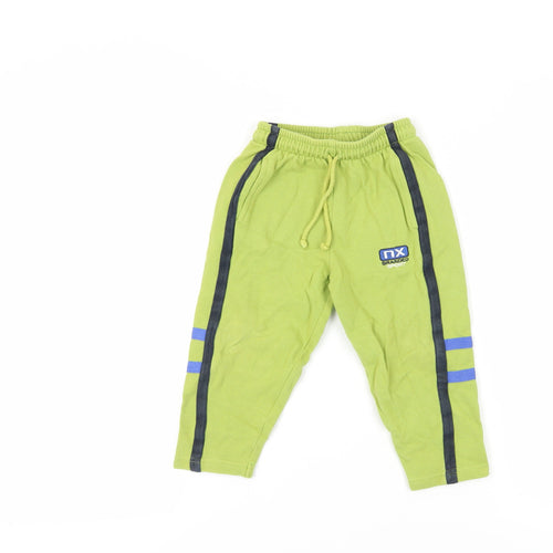 Next Boys Green Jogger Trousers Size 2 Years - Casual Comfort