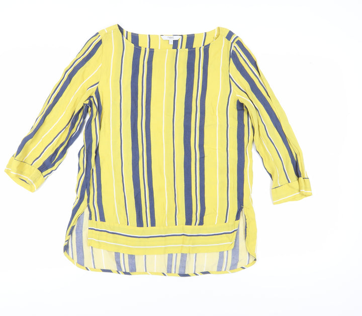 Next Women's Multicoloured Striped Blouse, Size 12
