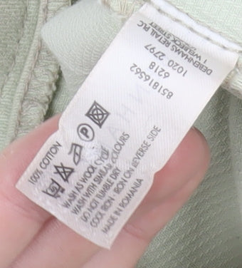 Maine Women's Green Chino Shorts, Size 10, Casual Style