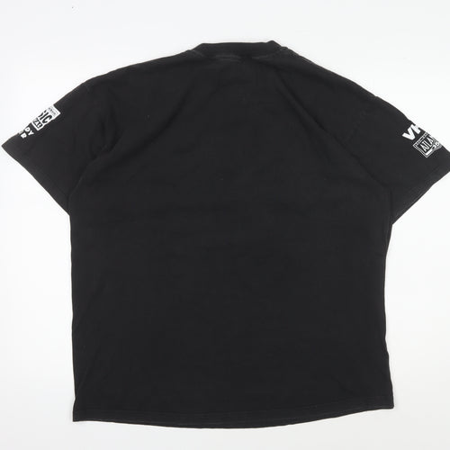 Hanes Men's Black XL Music Festival T-Shirt Vintage