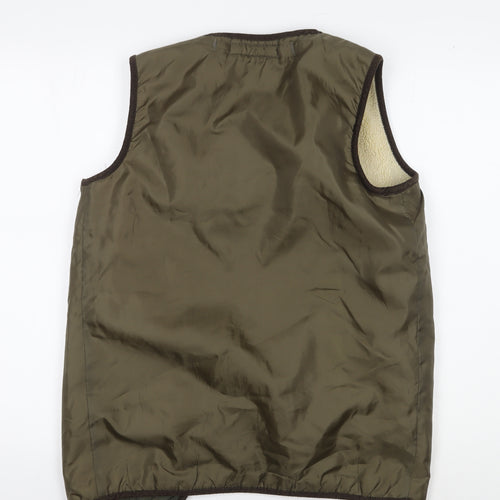 Zara Woman Green Waistcoat, S for Women - Autumn Style