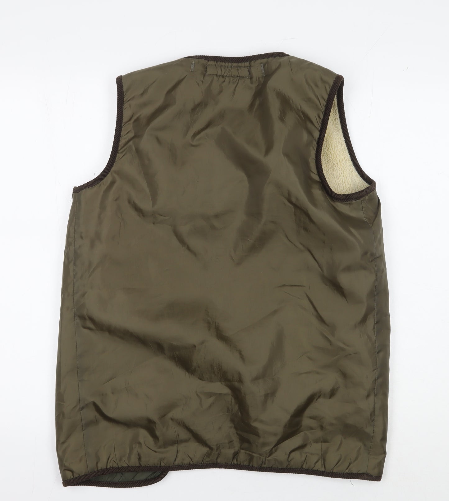 Zara Woman Green Waistcoat, S for Women - Autumn Style