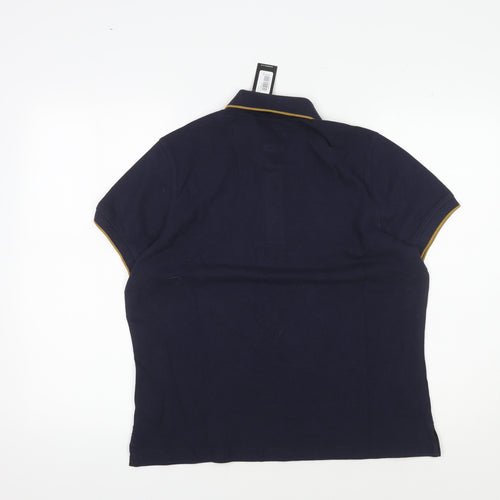 Jeff Banks Men's Blue Polo Shirt M - Cyclist's Pick