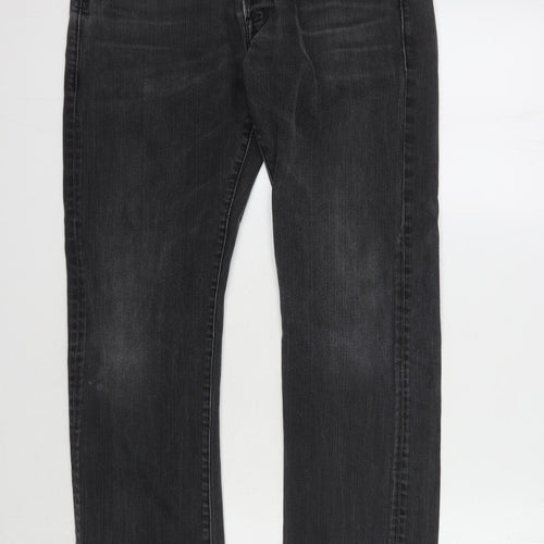 Replay Men's Black Straight Jeans Size 32