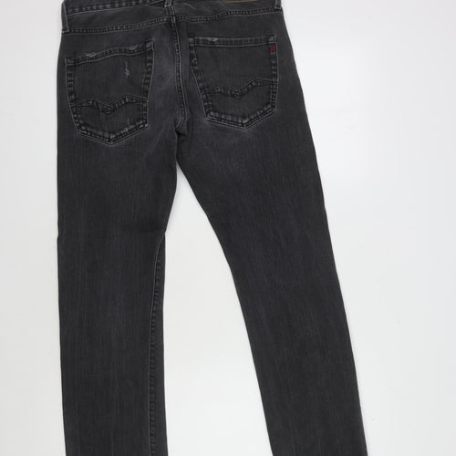 Replay Men's Black Straight Jeans Size 32