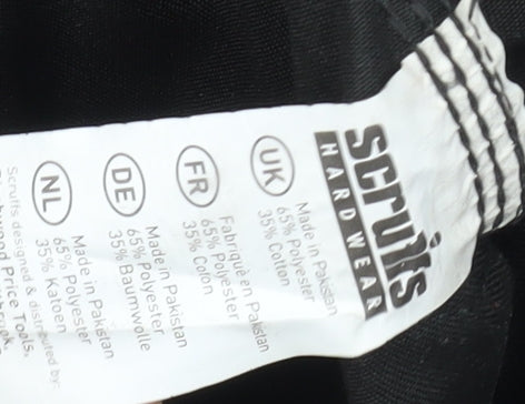Scruffs Hardwear Men's Black Cargo Trousers, Size 32, Workwear