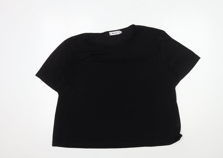Damart Women's Black 28 Basic T-Shirt