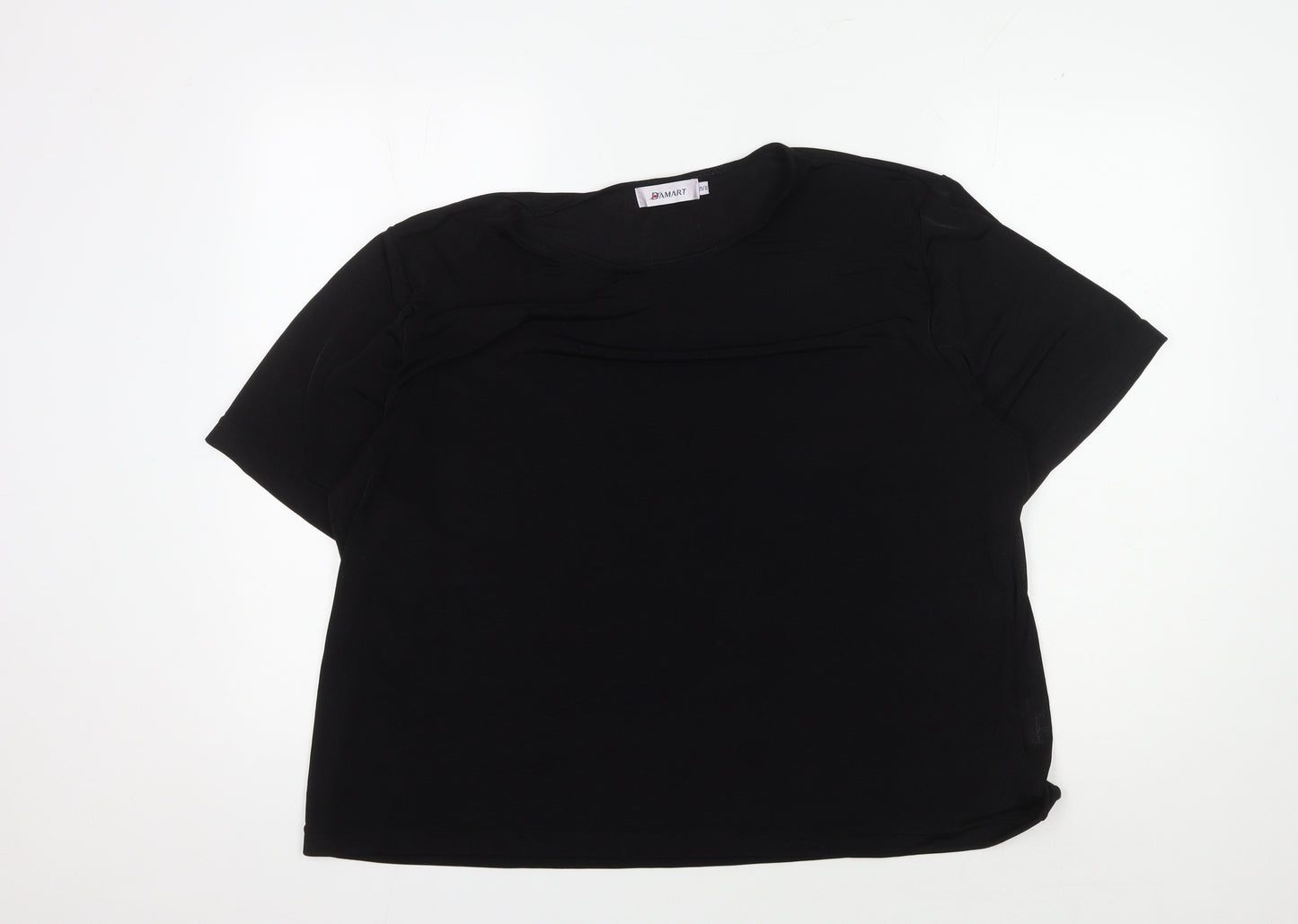 Damart Women's Black 28 Basic T-Shirt