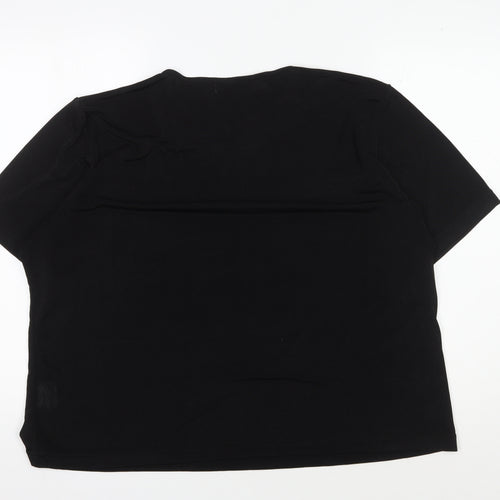 Damart Women's Black 28 Basic T-Shirt