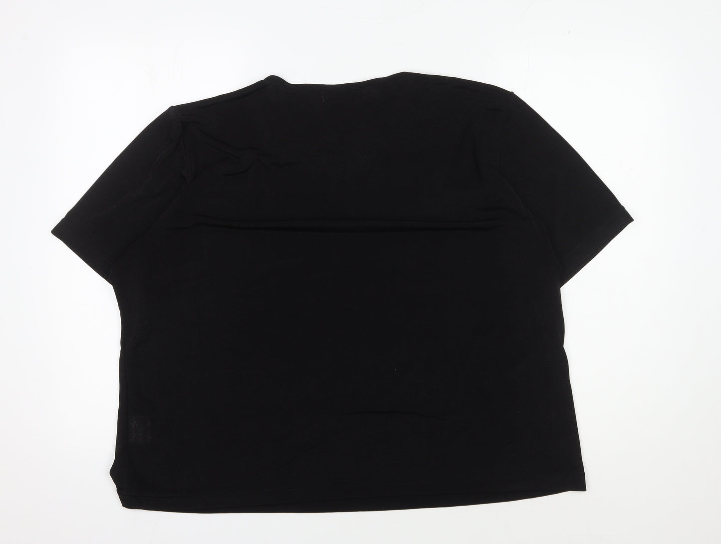 Damart Women's Black 28 Basic T-Shirt