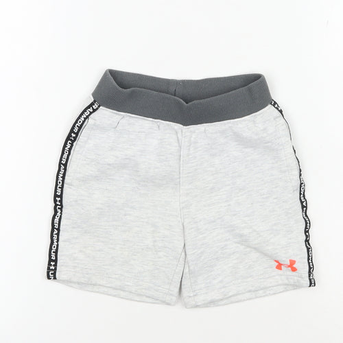 Under Armour Boys Grey Athletic Shorts 2-3 Years