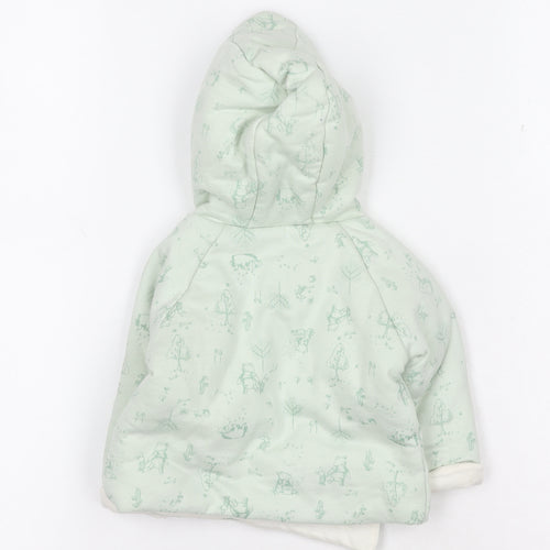 Disney Baby Green Jacket Winnie the Pooh 0-3 Months Unisex