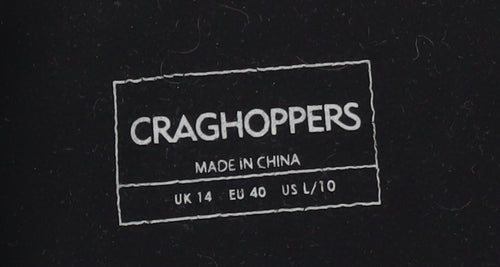 Craghoppers Women's Black Compression Leggings Size 14
