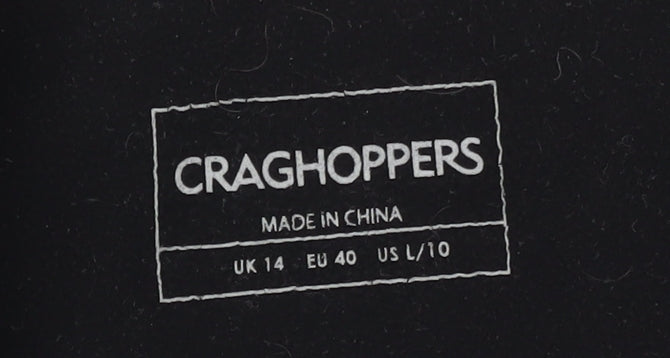 Craghoppers Women's Black Compression Leggings Size 14