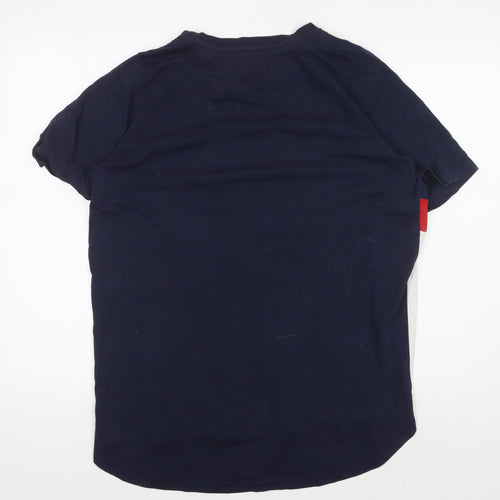 Henleys Unisex Blue T-Shirt Size 18 Casual Style