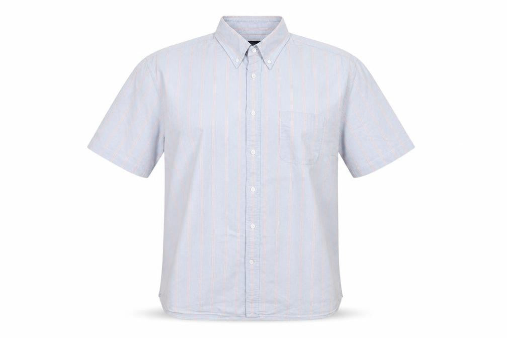 Front view of Lands' End Men's XL Multicoloured Striped Shirt