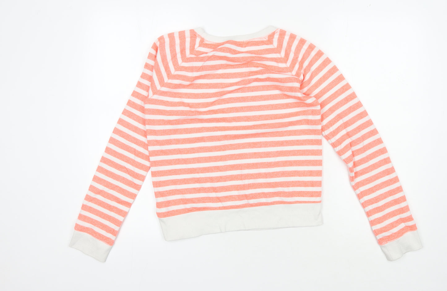 GapKids Girls Striped Pink Sweatshirt 14-16 Years Pullover