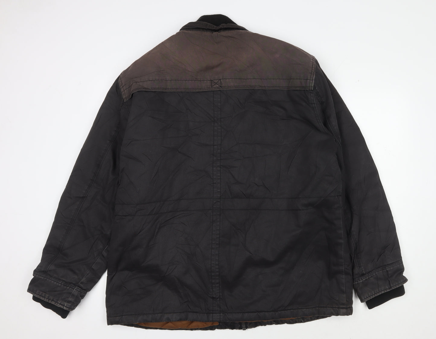 Boston Crew Men's Black 2XL Military Jacket, Casual