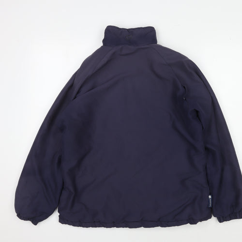 Mountain Essentials Women's Blue Windbreaker Jacket Size 12