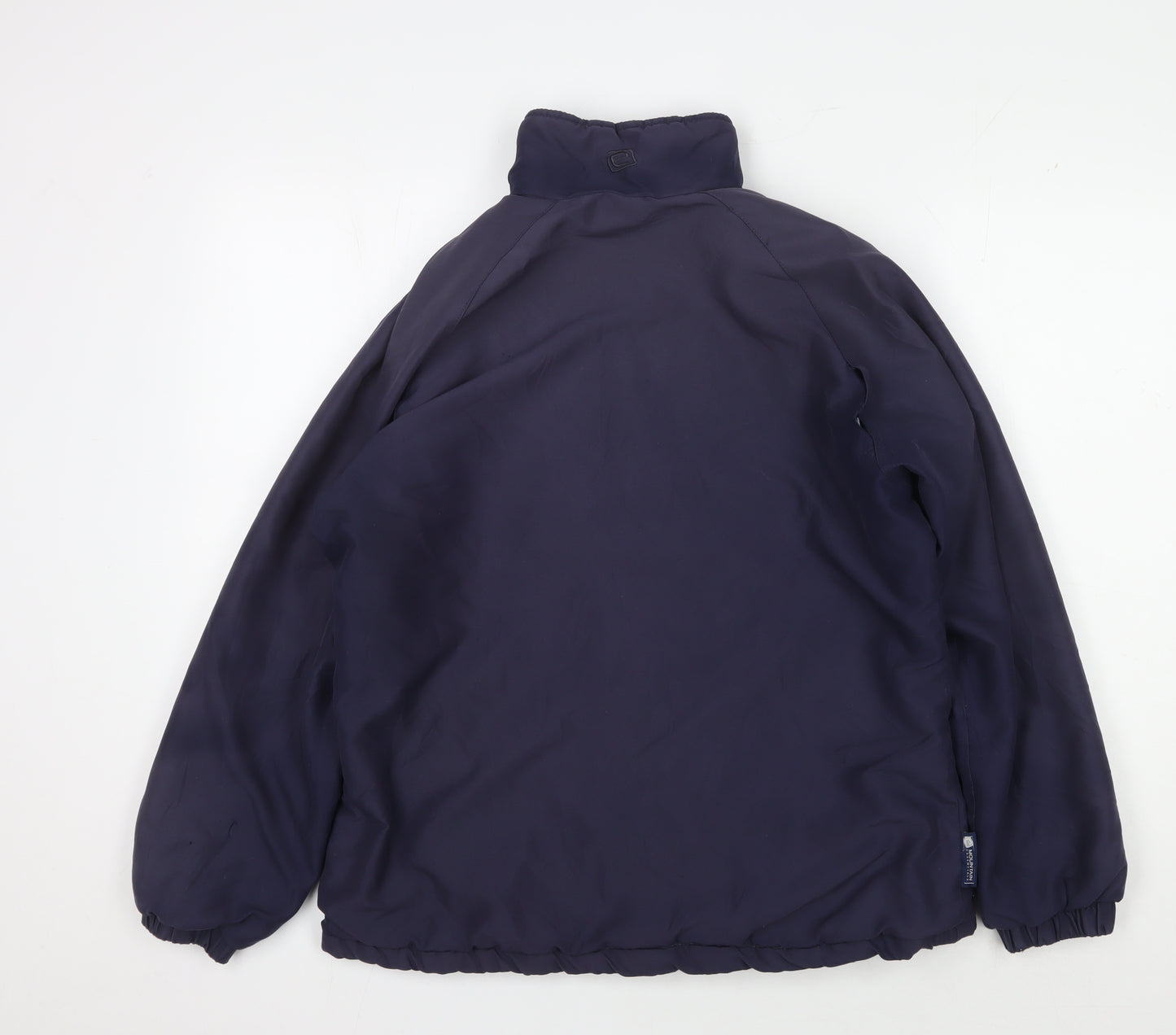 Mountain Essentials Women's Blue Windbreaker Jacket Size 12