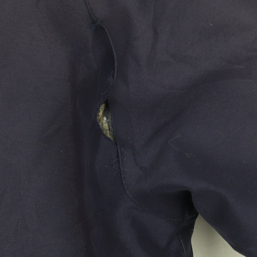 Mountain Essentials Women's Blue Windbreaker Jacket Size 12