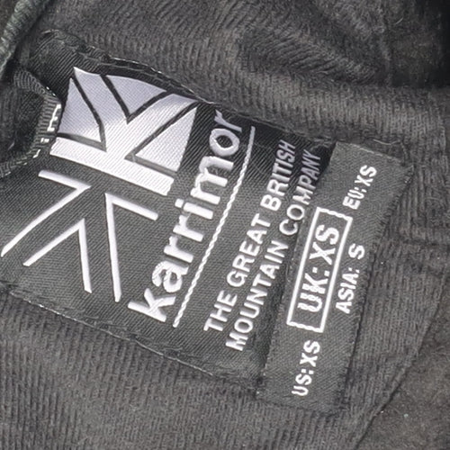 Karrimor Black Unisex XS Hooded Rain Coat Jacket